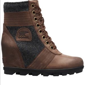 Sorel Lexie Wedge Boot in Tobacco